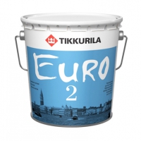 Тиккурила EURO 2 белая 2.7 л водоэмульсионная (TIKKURILA)